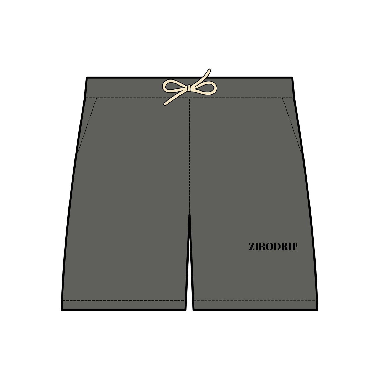 Casual Unisex Lightweight Fleece Sweat Shorts - ZIRODRIP Design