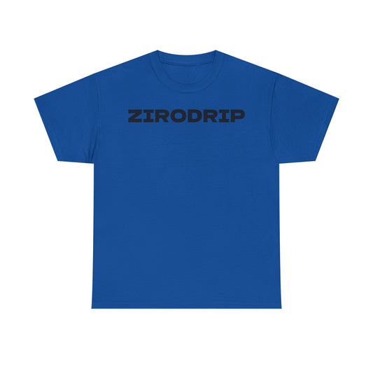 Trendy Unisex Heavy Cotton Tee - ZIRODRIP | Cool Streetwear Essential